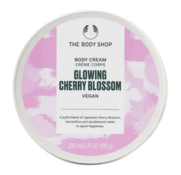 The Body Shop Wegański krem do ciała Glowing Cherry Blossom 200ml