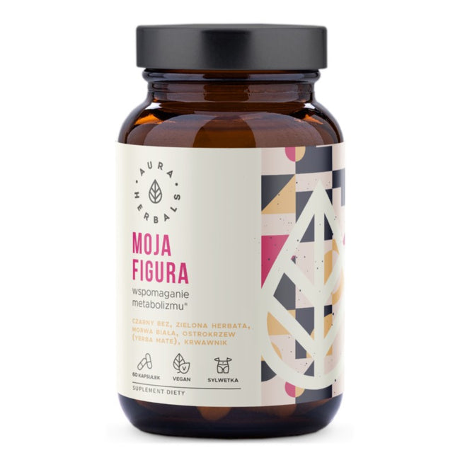 Aura Herbals Moja Figura wspomaganie metabolizmu suplement diety 60 kapsułek