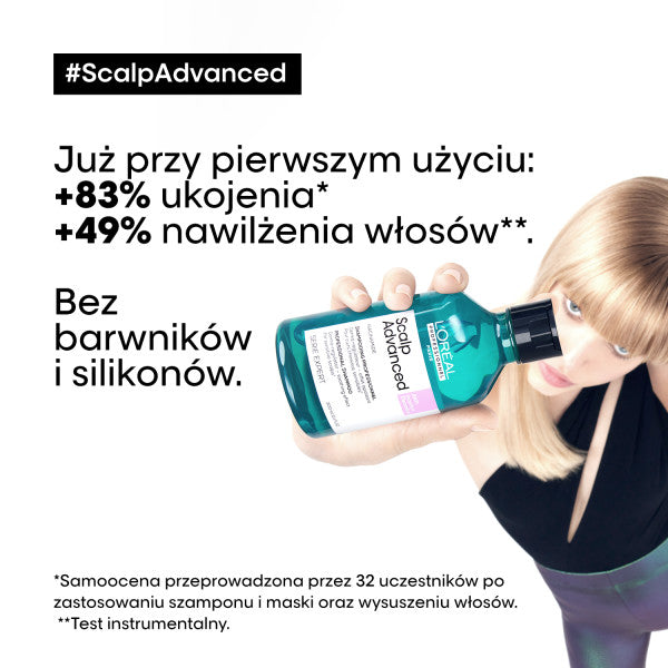 L'Oreal Professionnel Serie Expert Scalp Advanced Shampoo szampon kojący skórę głowy 500ml