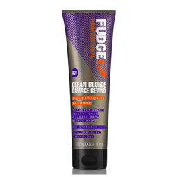Fudge Clean Blonde Damage Rewind Violet-Toning Shampoo szampon regenerujący i tonujący włosy blond 250ml