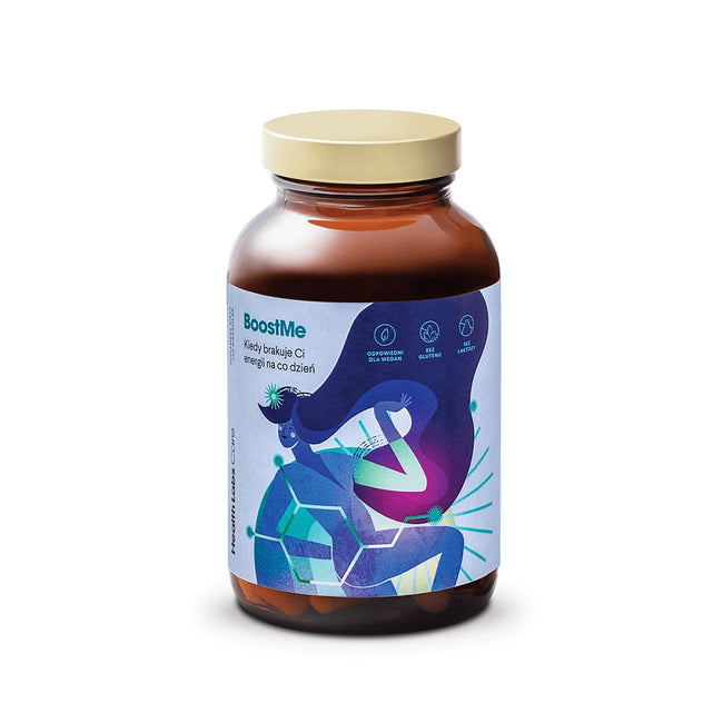 HealthLabs 4Mind BoostMe wsparcie mózgu energia i koncentracja 120 kapsułek