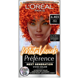 L'Oreal Paris Preference MetaVivids farba do włosów 6.403 Meta Coral