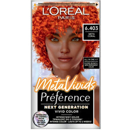 L'Oreal Paris Preference MetaVivids farba do włosów 6.403 Meta Coral