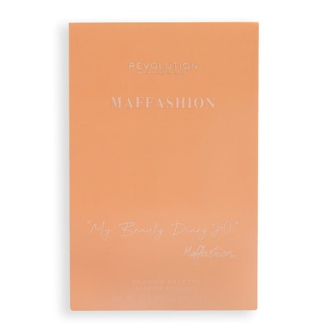 Makeup Revolution Maffashion Eyeshadow Palette paleta cieni do powiek Beauty Diary 2.0 13.5g