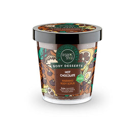 Organic Shop Body Desserts rozgrzewający peeling do ciała Gorąca Czekolada 450ml