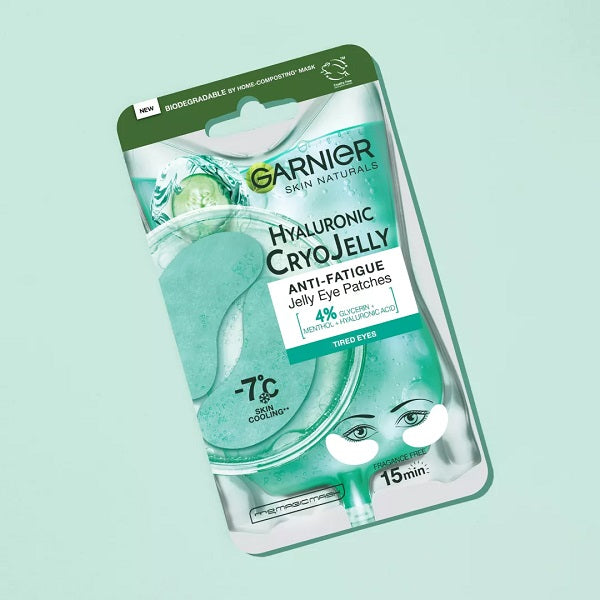 Garnier Hyaluronic Cryo Jelly nawilżająca żelowa maska pod oczy 5g