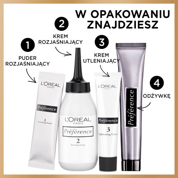 L'Oreal Paris Preference rozjaśniacz do włosów Ultra Platinum