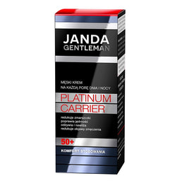 Janda Gentelman Platinum Carrier męski krem dzień i noc 50+ 50ml