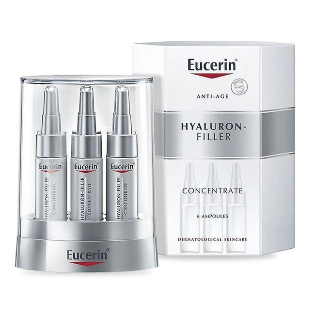 Eucerin Hyaluron-Filler + 3x Effect intensywne serum przeciwzmarszczkowe 6x5ml