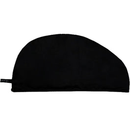 Glov Satin Towel Wrap dwustronny turban satynowy do włosów Black