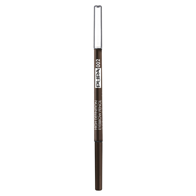 Pupa Milano High Definition Eyebrow Pencil kredka do brwi 002 Brown 0.09g