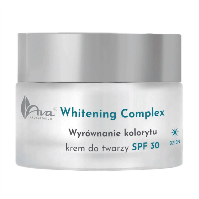 Ava Laboratorium Whitening Complex Intensive Care wyrównujący koloryt krem do twarzy na dzień SPF30 50ml