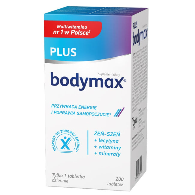 Bodymax Plus suplement diety 200 tabletek