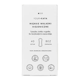 Your Kaya Organiczne wkładki higieniczne 40szt.