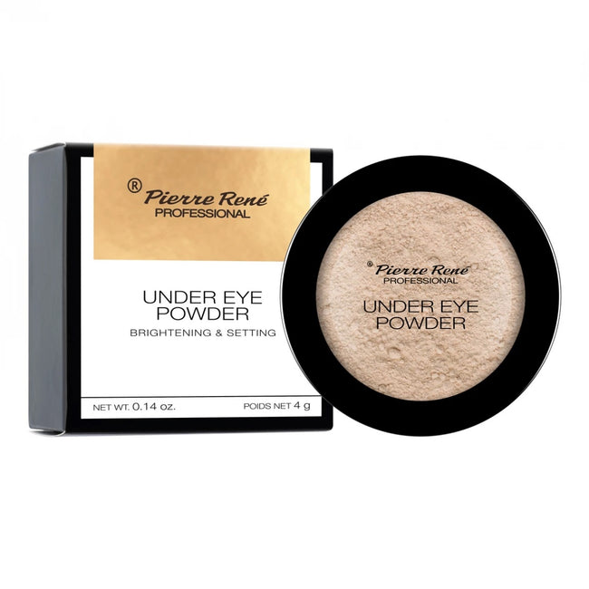 Pierre Rene Under Eye Powder puder wygładzająco-rozświetlający pod oczy 4g