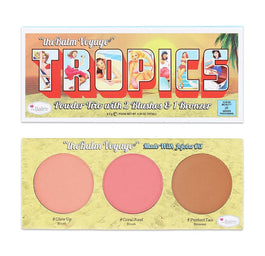 The Balm Tropics Powder Trio paleta do makijażu 8.5g