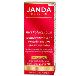 Janda Nici Kolagenowe skoncentrowane bogate serum na twarz szyję i dekolt 30ml