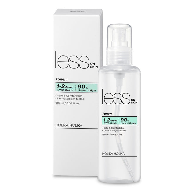HOLIKA HOLIKA Less On Skin Toner nawilżający tonik do twarzy 180ml