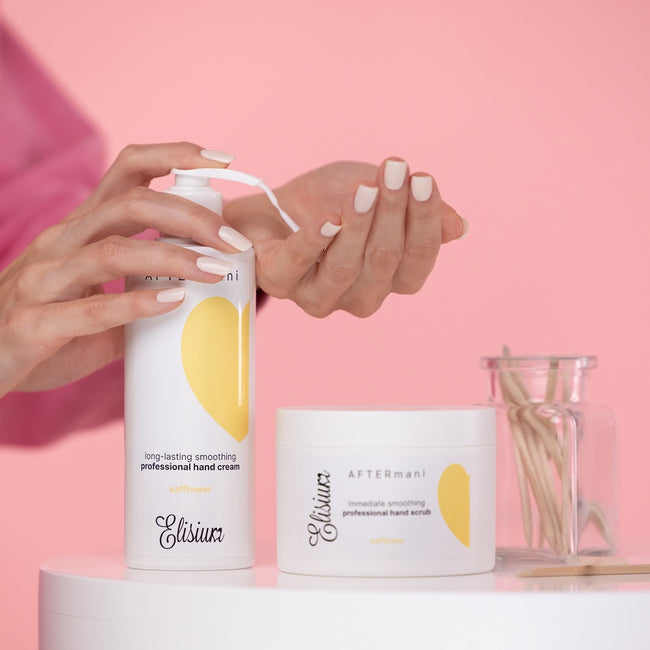 Elisium AFTERmani wygładzający peeling do rąk Safflower 200g