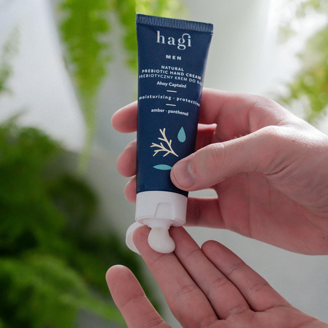 Hagi Prebiotyczny krem do rąk nawilżająco-ochronny Ahoj Kapitanie 50ml