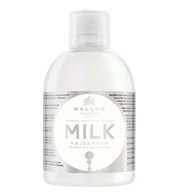 Kallos KJMN Milk Shampoo szampon do włosów z proteinami mlecznymi 1000ml