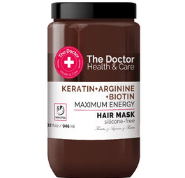 The Doctor Health & Care maska do włosów wzmacniająca Keratyna + Arginina + Biotyna 946ml