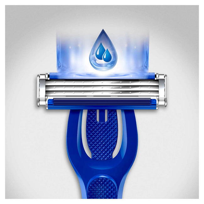 Gillette Blue 3 Hybrid maszynka do golenia + 9 wymiennych kładów