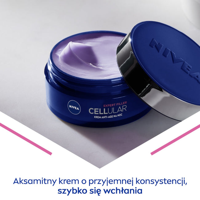 Nivea Cellular Expert Filler krem anti-age na noc 50ml