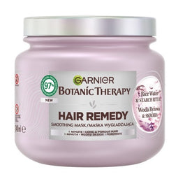 Garnier Botanic Therapy maska wygładzająca do włosów długich i porowatych Woda Ryżowa i Skrobia 340ml
