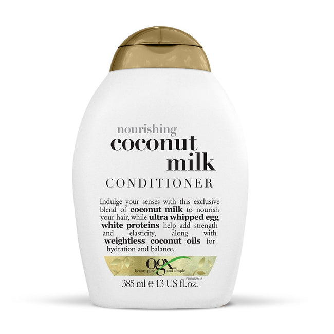 OGX Nourishing + Coconut Milk Conditioner nawilżająca odżywka z mleczkiem kokosowym 385ml