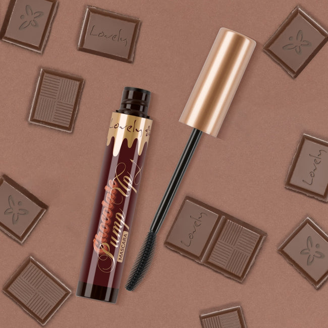 Lovely Pump Up Chocolate Mascara tusz do rzęs 8g