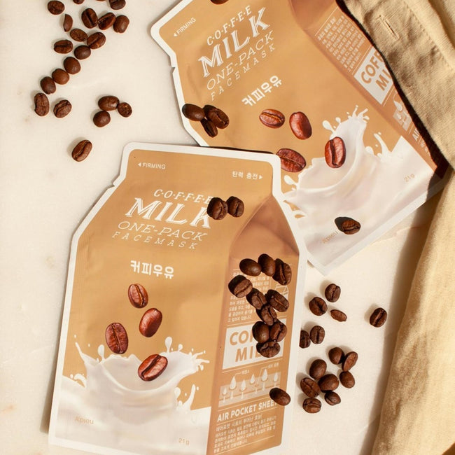 A'Pieu Coffee Milk One-Pack ujędrniająca maseczka w płachcie Kawa 20g