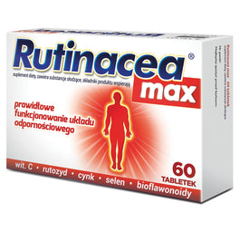 Rutinacea Max suplement diety wspierający układ odpornościowy 60 tabletek