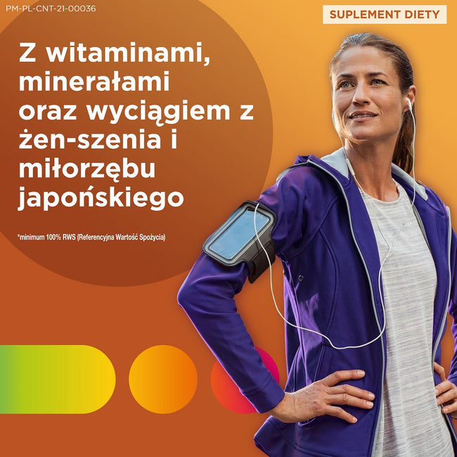 Centrum Energia witaminy z wyciągiem z żeń-szenia suplement diety 30 tabletek