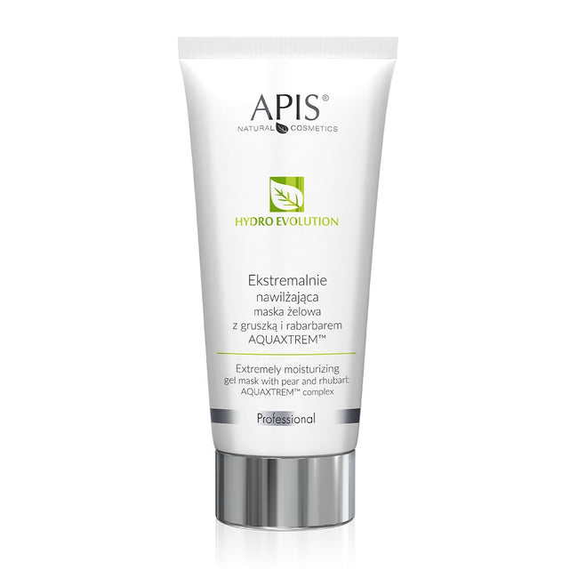 APIS Hydro Evolution ekstremalnie nawilżająca maska żelowa z gruszką i rabarbarem AQUAXTREM™ 200ml