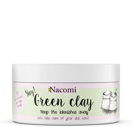 Nacomi Green Clay zielona glinka nawilżająca 65g