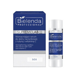 Bielenda Professional SupremeLab S.O.S wzmacniające serum do skóry naczynkowej z rutyną i witaminą C 15ml