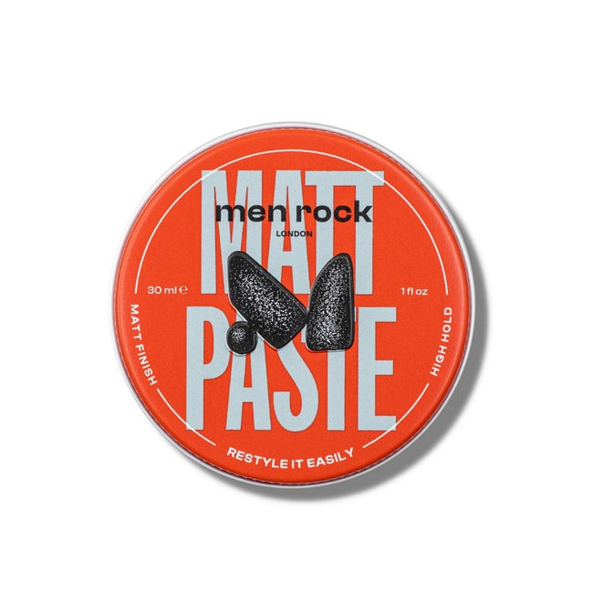 MenRock Matt Paste Hight Hold Matt Finish matowa pasta do włosów dla mężczyzn 30ml