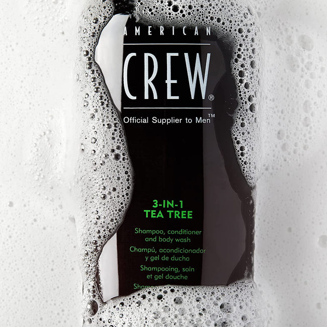 American Crew 3-in-1 Tea Tree szampon odżywka i żel do mycia ciała 450ml