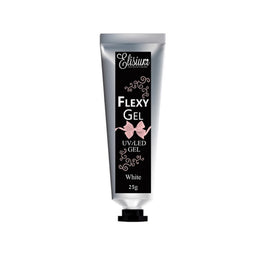 Elisium Flexy Gel żel do przedłużania paznokci White 25g