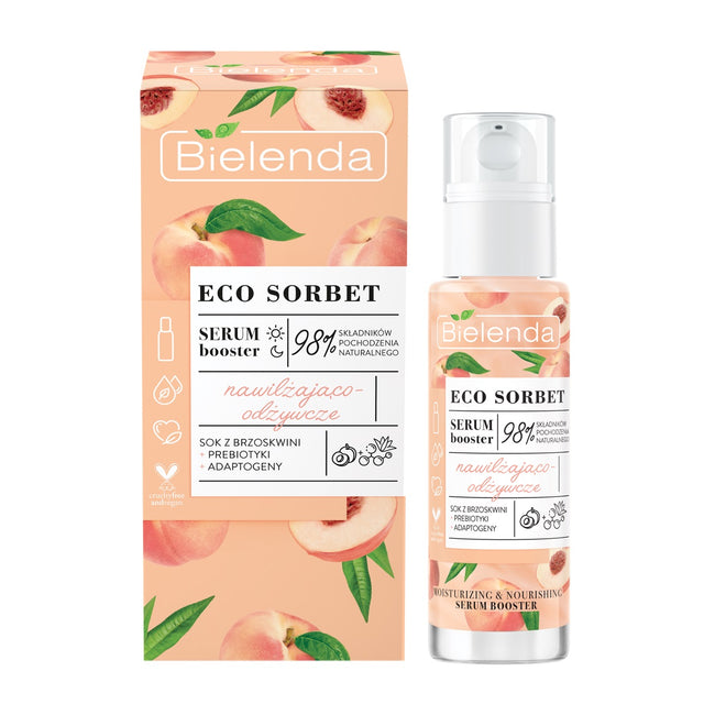 Bielenda Eco Sorbet serum booster nawilżająco-odżywcze Brzoskwinia 30ml