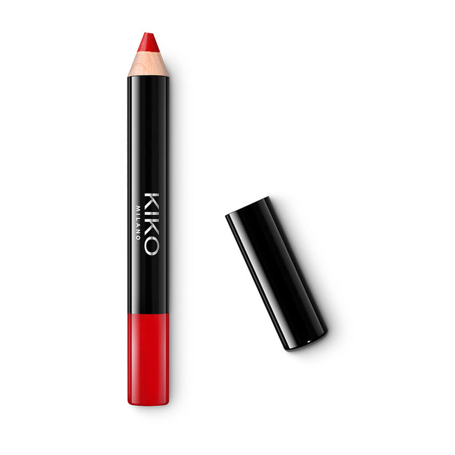 KIKO Milano Smart Fusion Creamy Lip Crayon kredka on the go 07 Cherry Red 1.6g