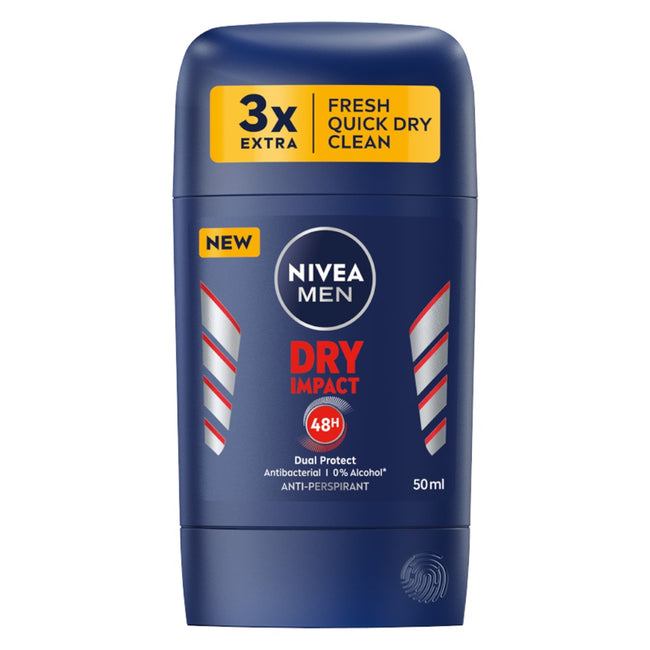 Nivea Men Dry Impact antyperspirant w sztyfcie 50ml
