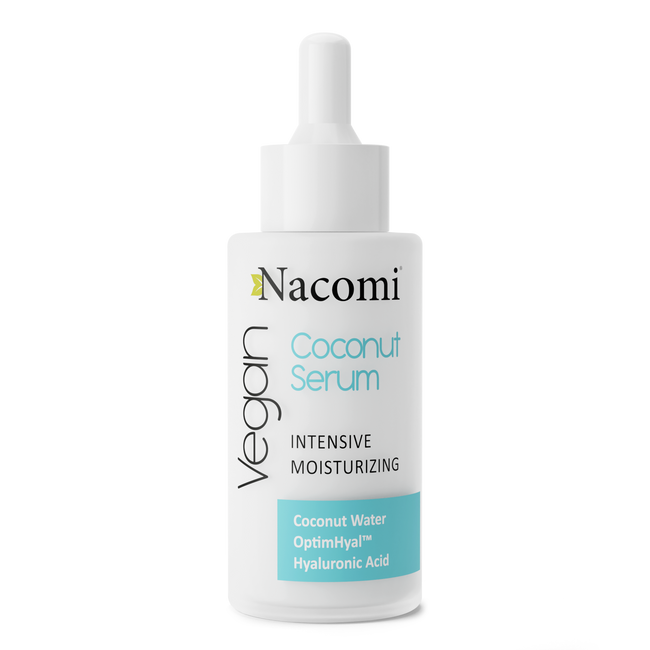 Nacomi Vegan Coconut Serum ultra nawilżające serum do twarzy z wodą kokosową 40ml