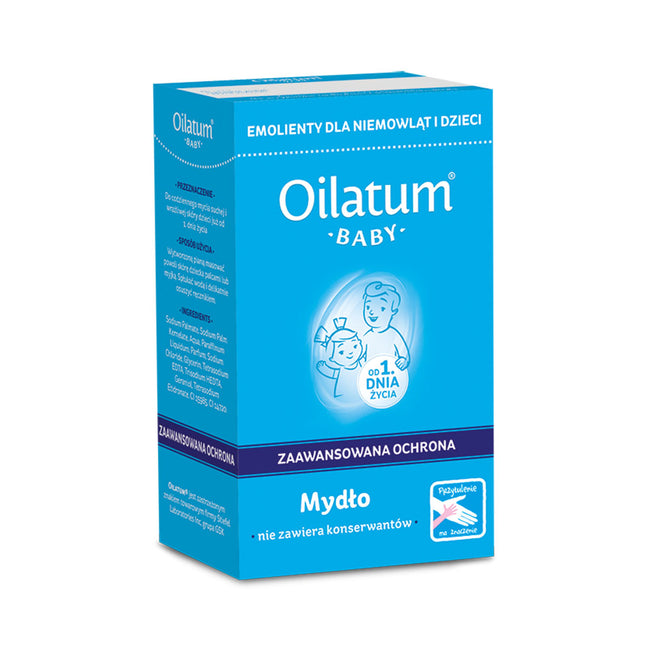 Oilatum Baby mydło od pierwszego dnia życia 100g