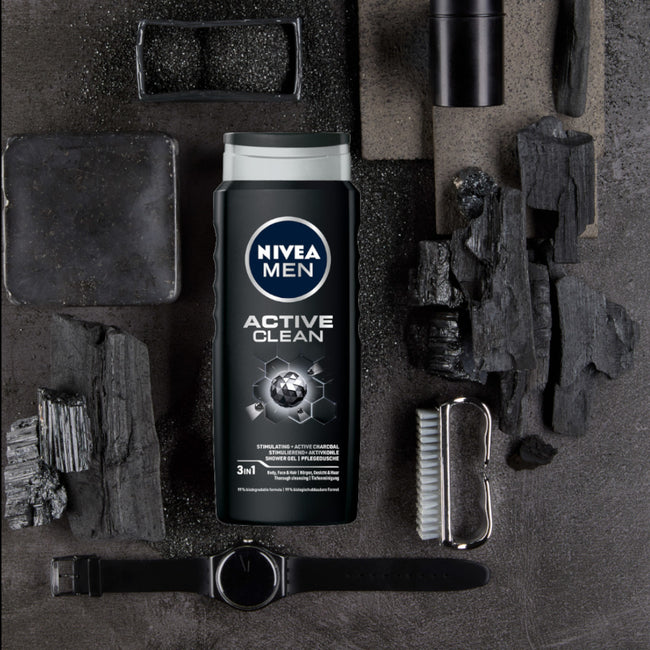 Nivea Men Active Clean żel pod prysznic 500ml