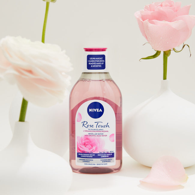 Nivea Rose Touch płyn micelarny z organiczną wodą różaną 400ml