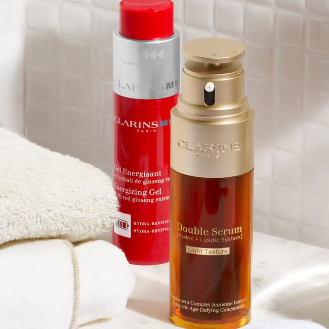 Clarins Double Serum Light Texture przeciwzmarszczkowe serum do twarzy 50ml