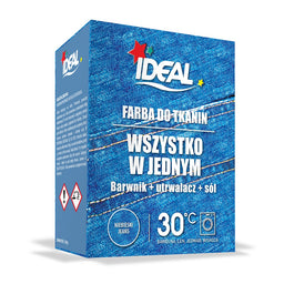 IDEAL All in One barwnik do tkanin Niebieski Jeans 350g