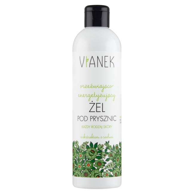 VIANEK Orzeźwiająco-energetyzujący żel pod prysznic 300ml